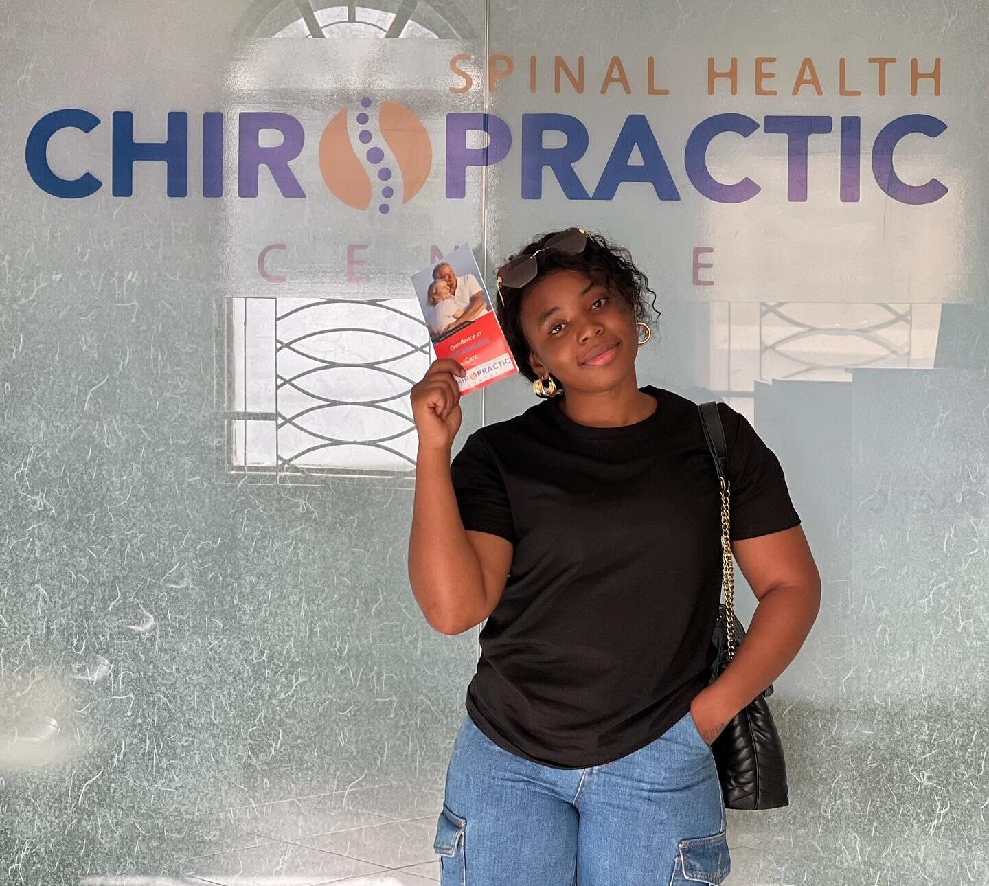 female patient in chiropractor clinic in dar es salaam